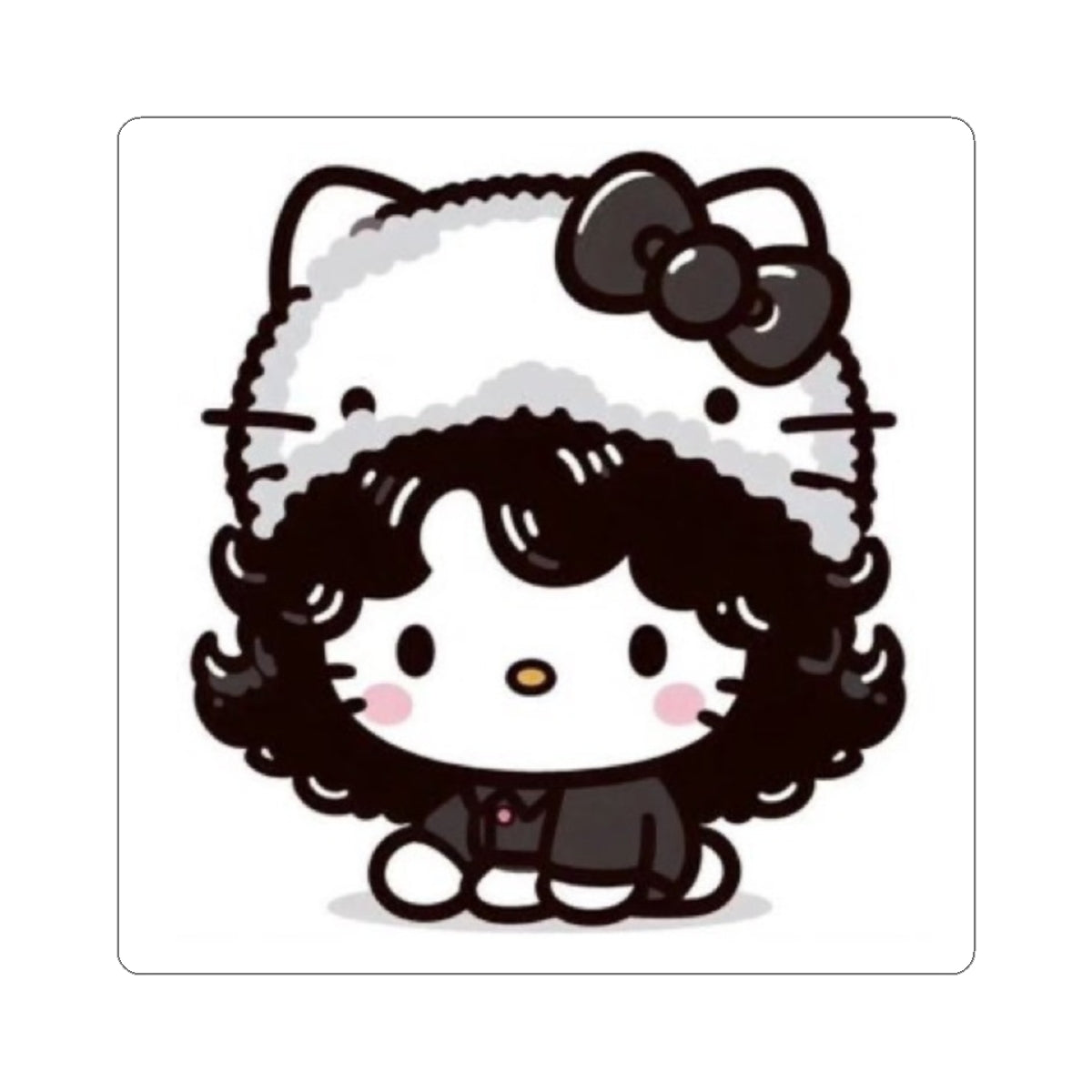 Hello Kitty Jungkook Kiss-Cut Stickers
