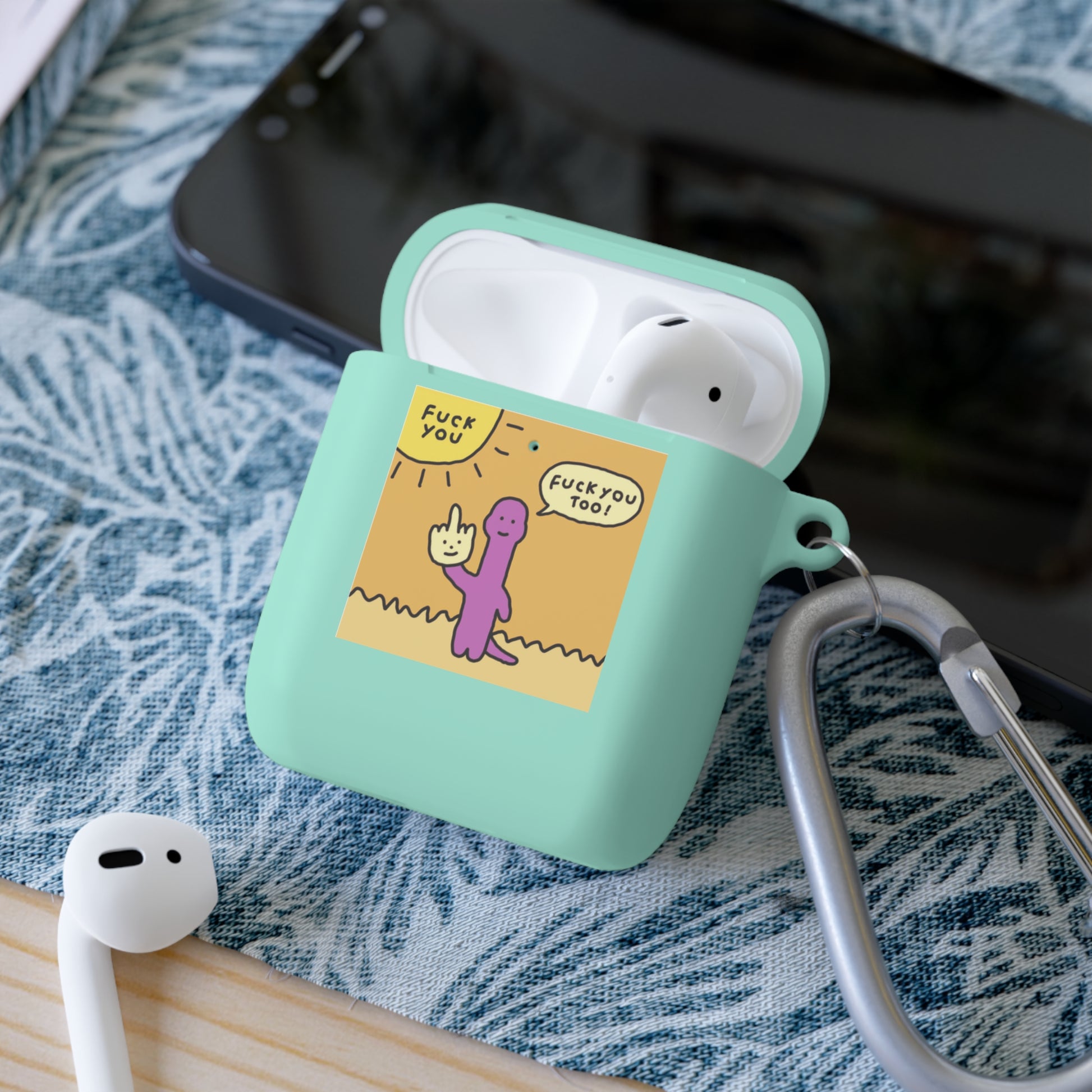 Cute Dinosaure AirPods and AirPods Pro Case Cover